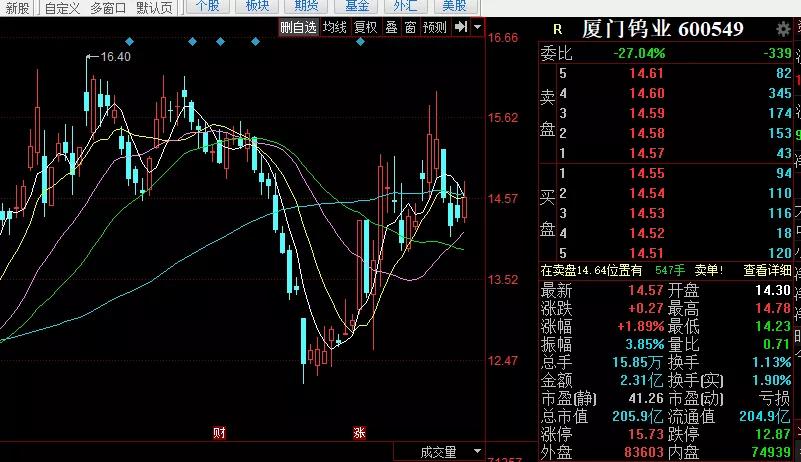 廈門鎢業(yè)股票最新消息深度解析，廈門鎢業(yè)股票最新消息全面解析